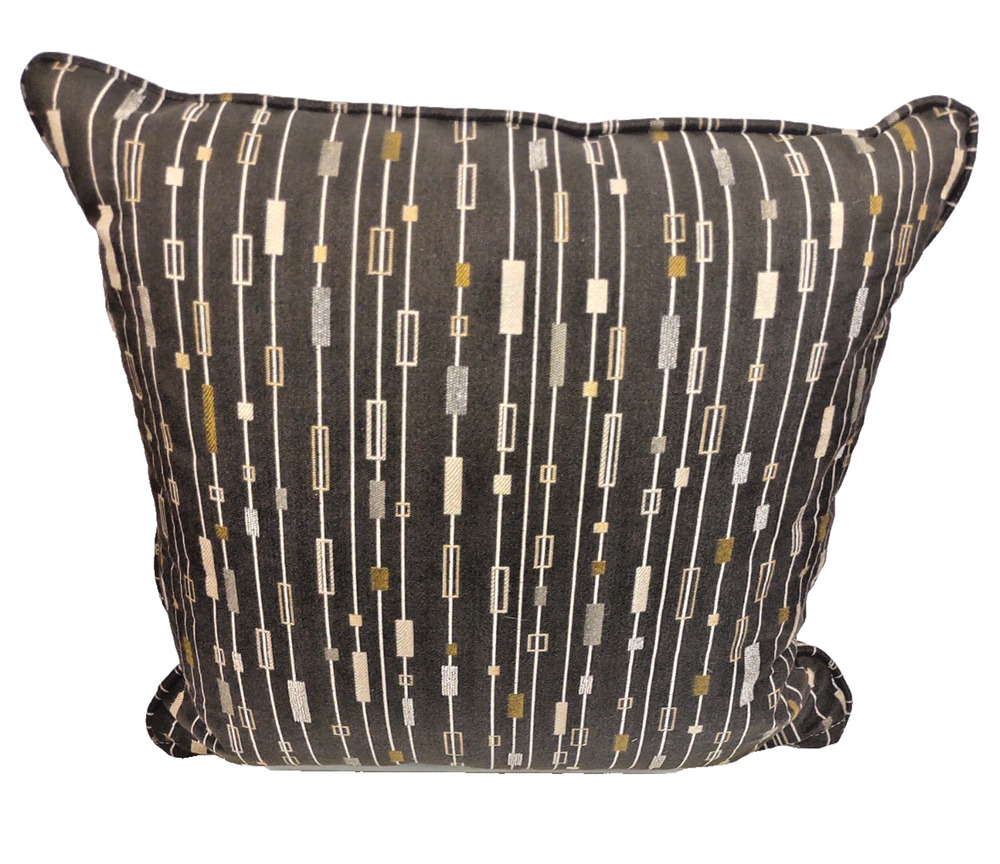 William's Lina Geometric Outdoor Throw Pillow Polyester 18x18 Multicolored Patio